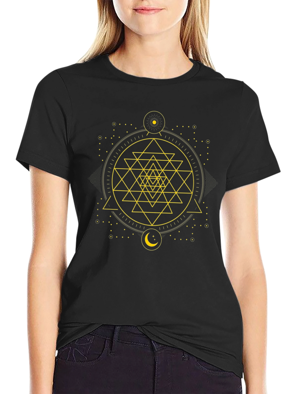 Geometric Sacred Symbol T-Shirt