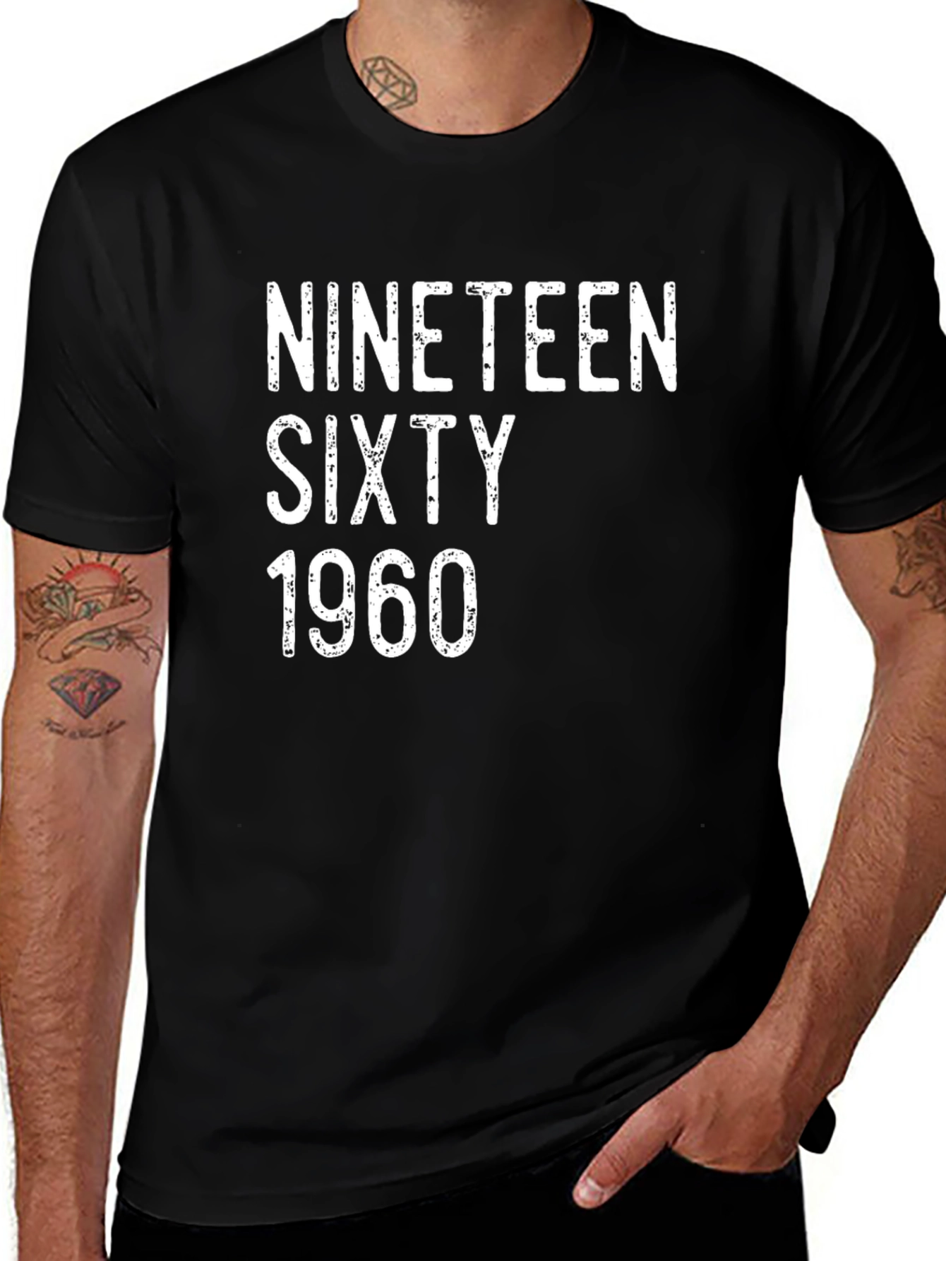 1960 Birthday Year T-Shirt - Vintage Style
