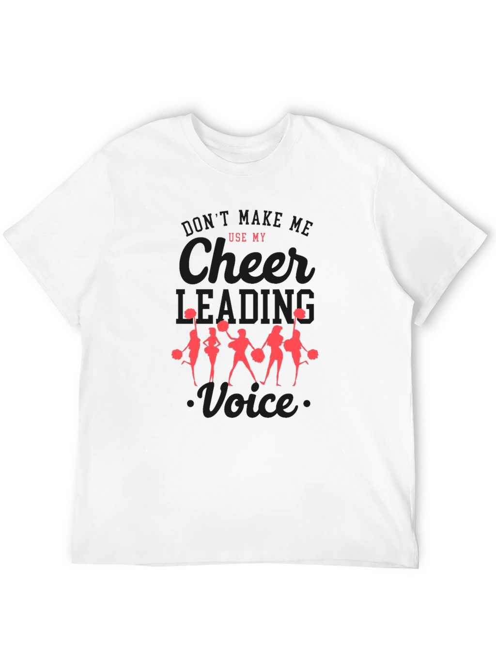 Cheerleading Voice Graphic T-Shirt