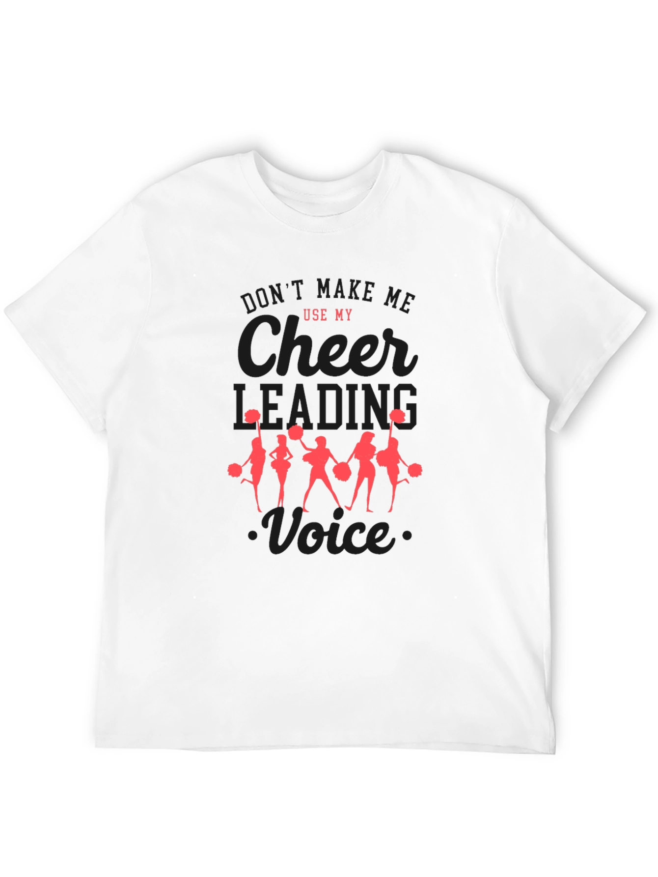 Cheerleading Voice Graphic T-Shirt