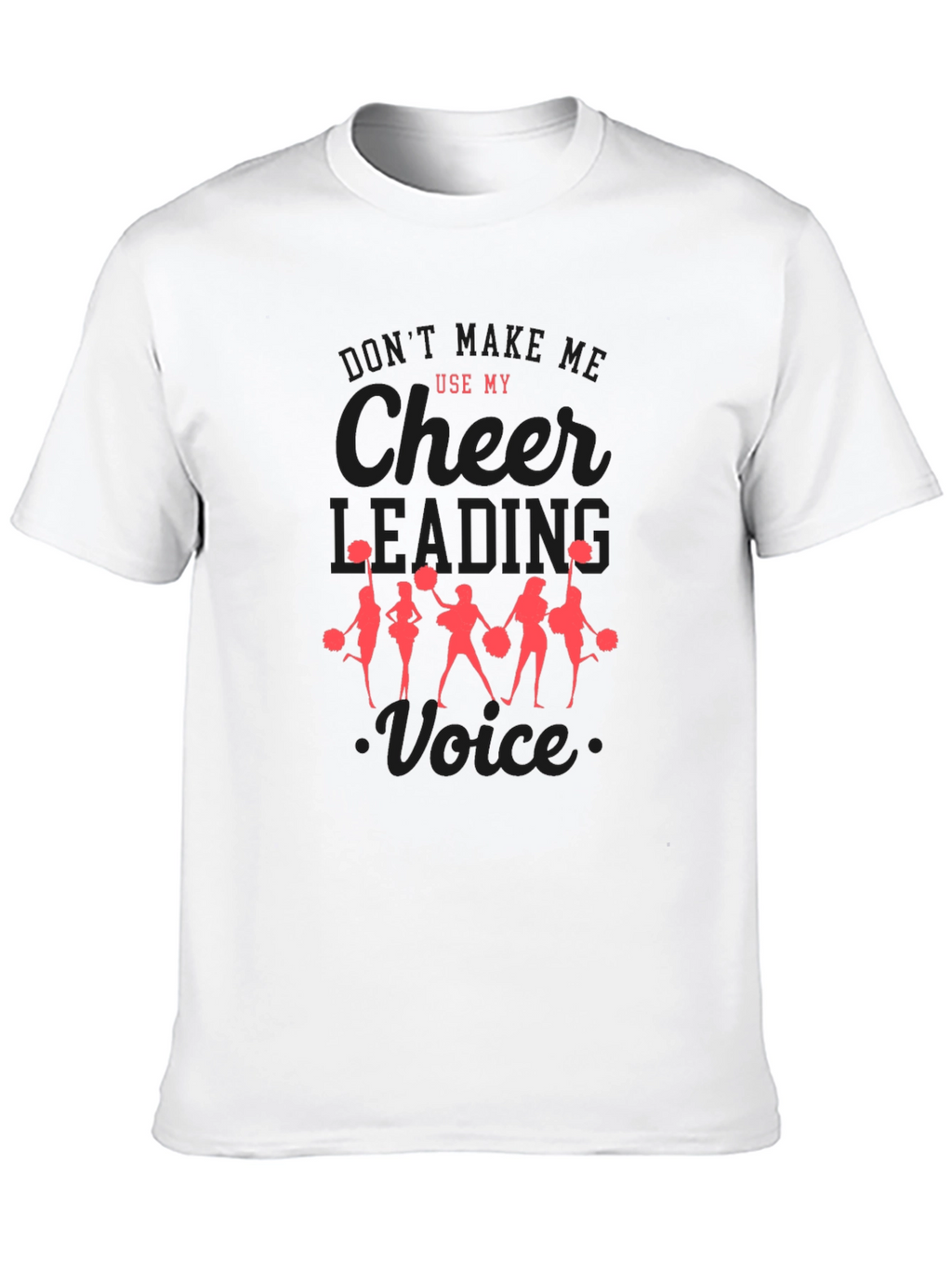 Cheerleading Voice Graphic T-Shirt