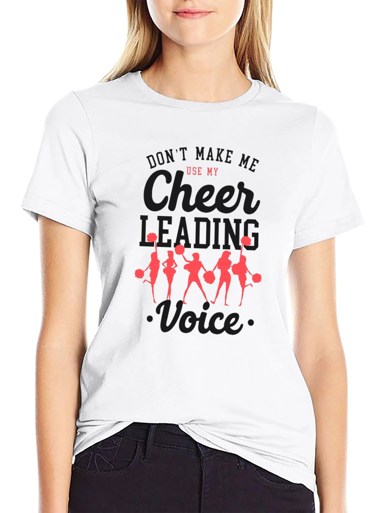 Cheerleading Voice Graphic T-Shirt