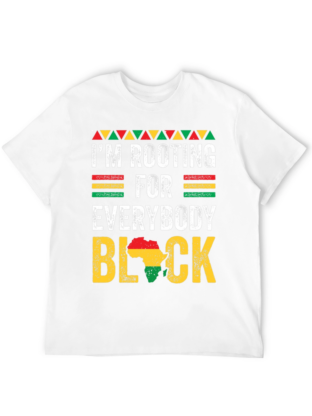 Rooting For Everybody Black T-Shirt