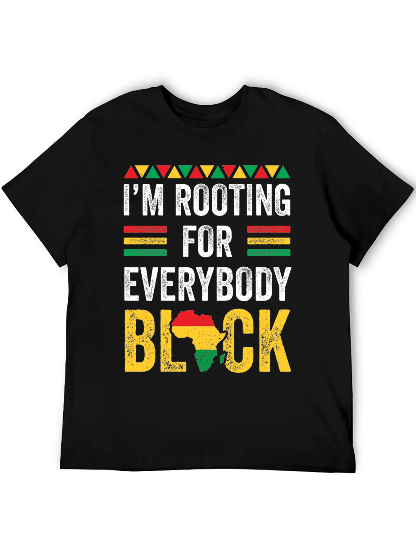 Rooting For Everybody Black T-Shirt