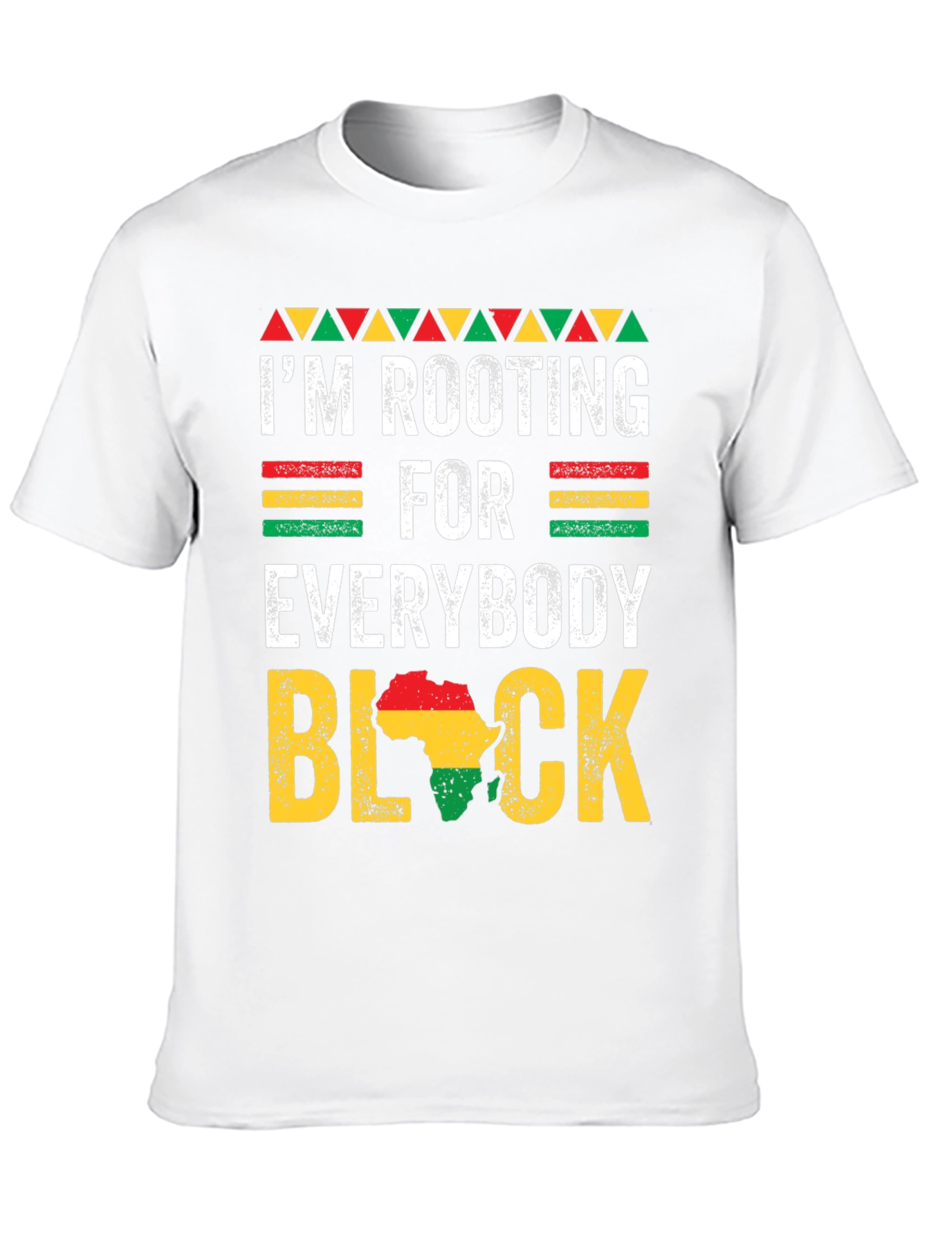 Rooting For Everybody Black T-Shirt