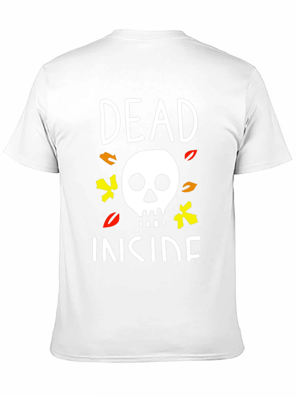 Dead Inside Halloween T-Shirt Skull Graphic