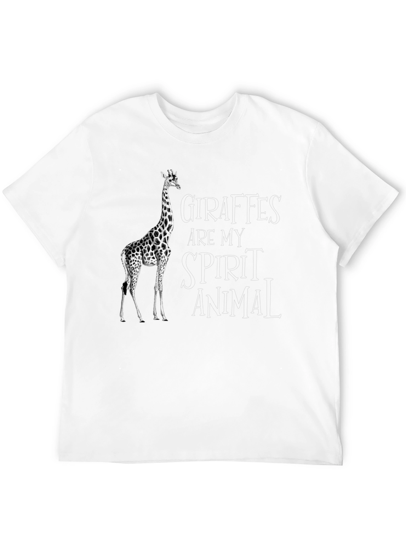 Giraffes Are My Spirit Animal T-Shirt