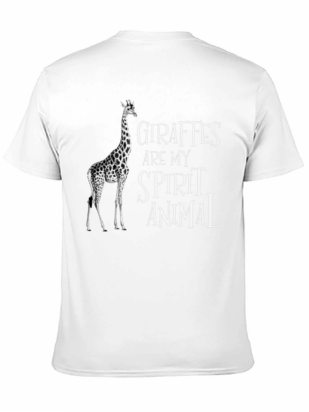 Giraffes Are My Spirit Animal T-Shirt