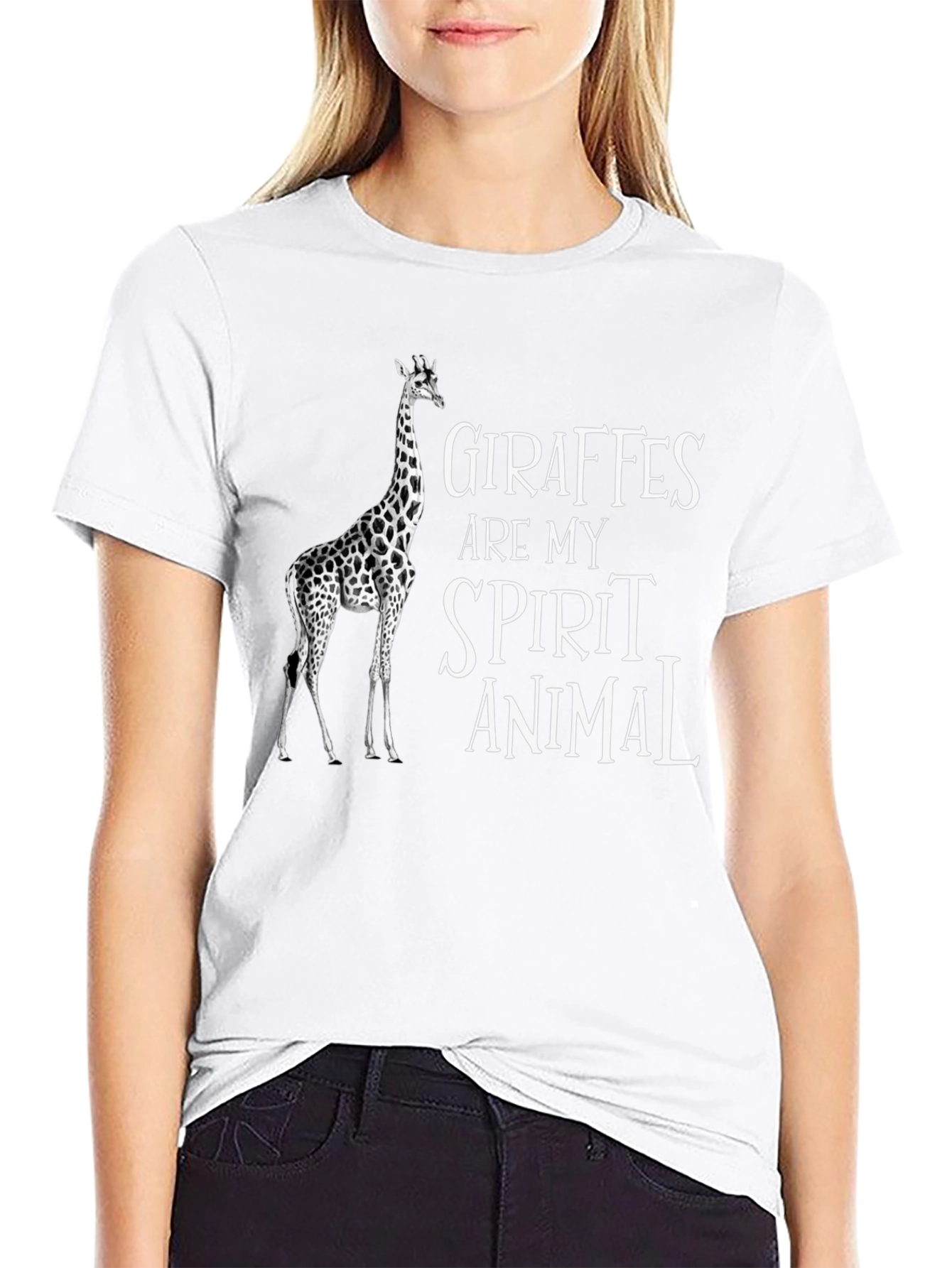 Giraffes Are My Spirit Animal T-Shirt