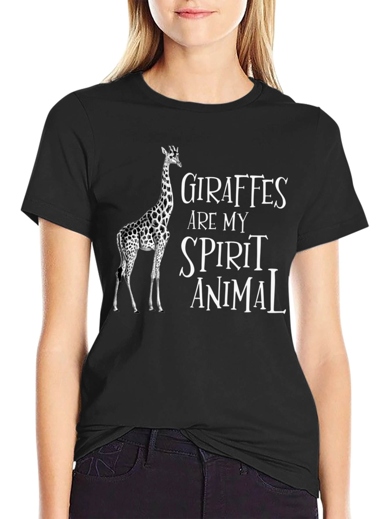 Giraffes Are My Spirit Animal T-Shirt