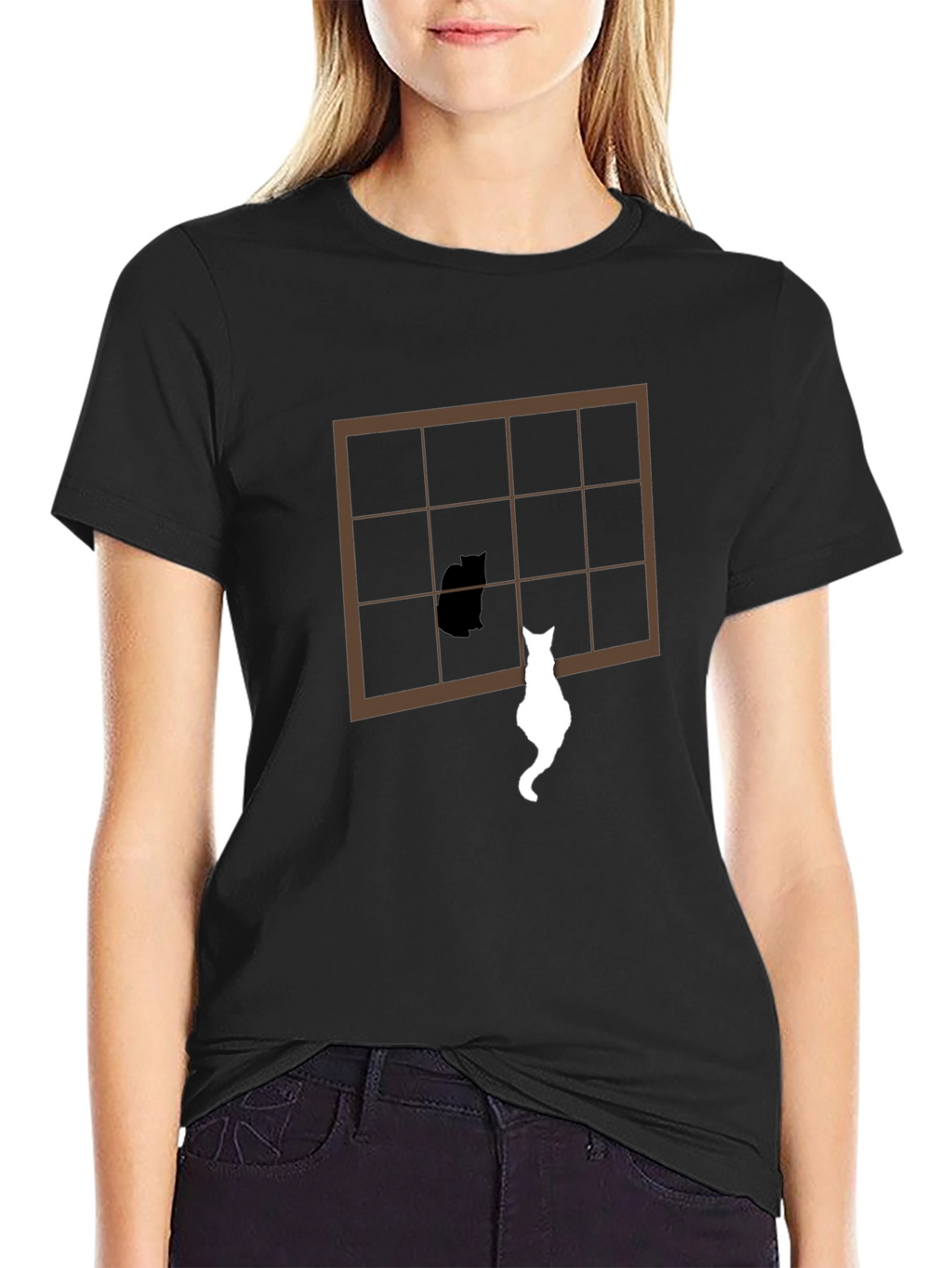 Cat Gazing T-Shirt