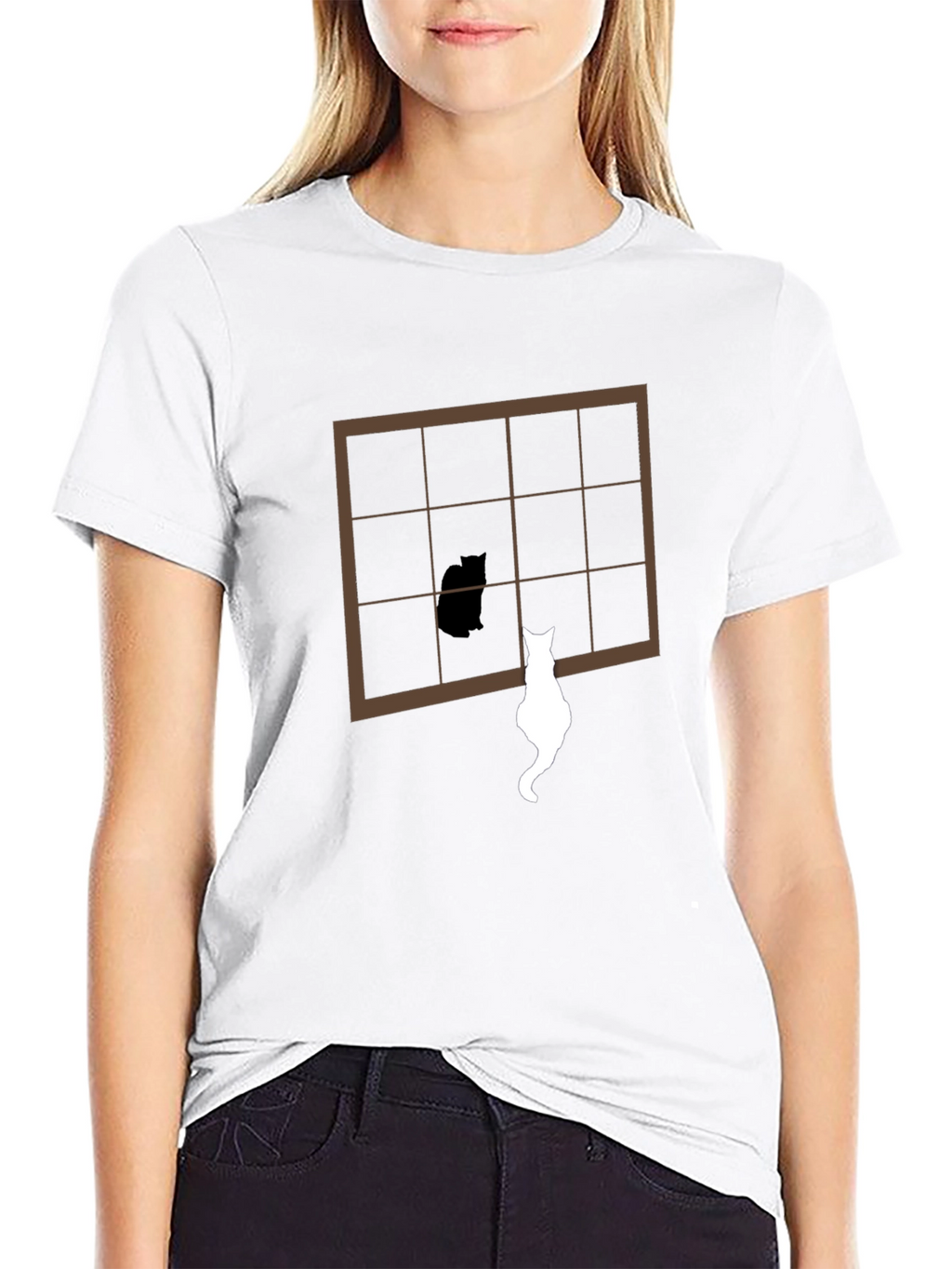 Cat Gazing T-Shirt