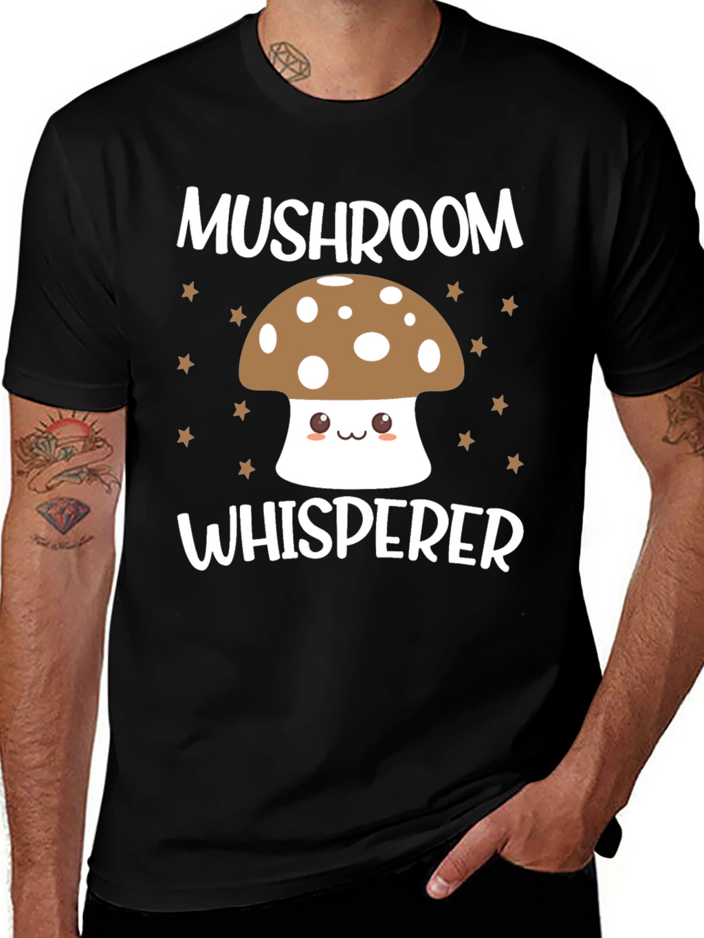 Mushroom Whisperer Graphic Tee