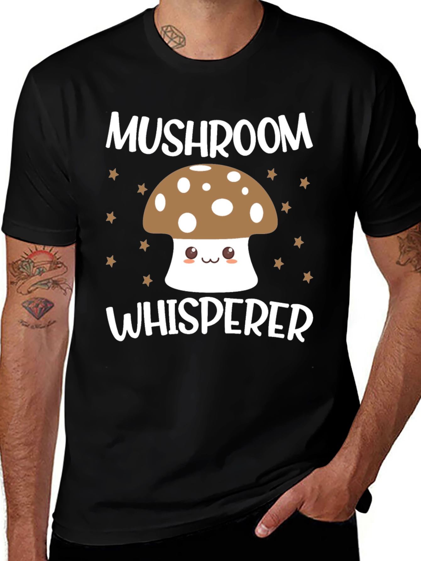Mushroom Whisperer Graphic Tee