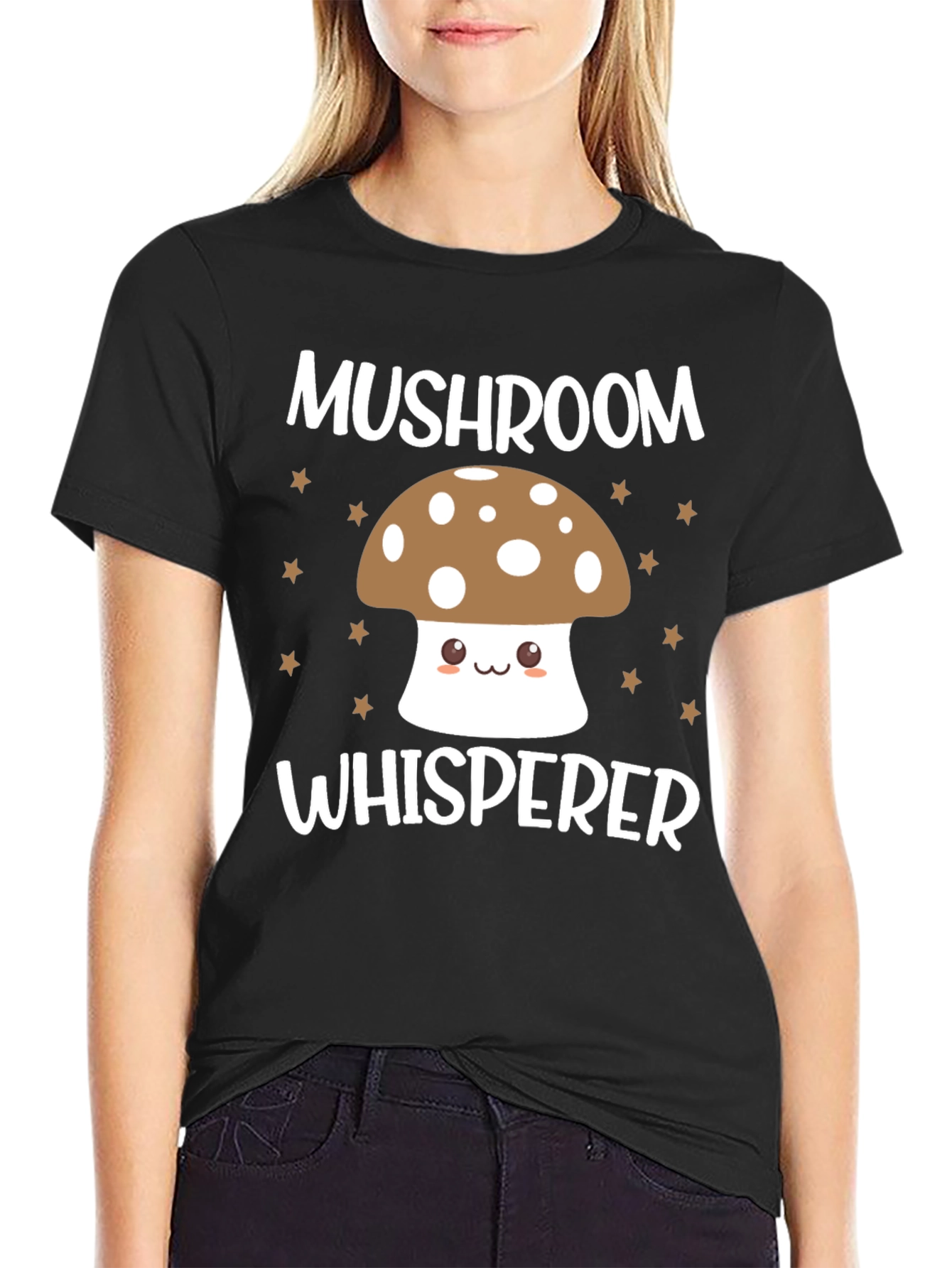 Mushroom Whisperer Graphic Tee