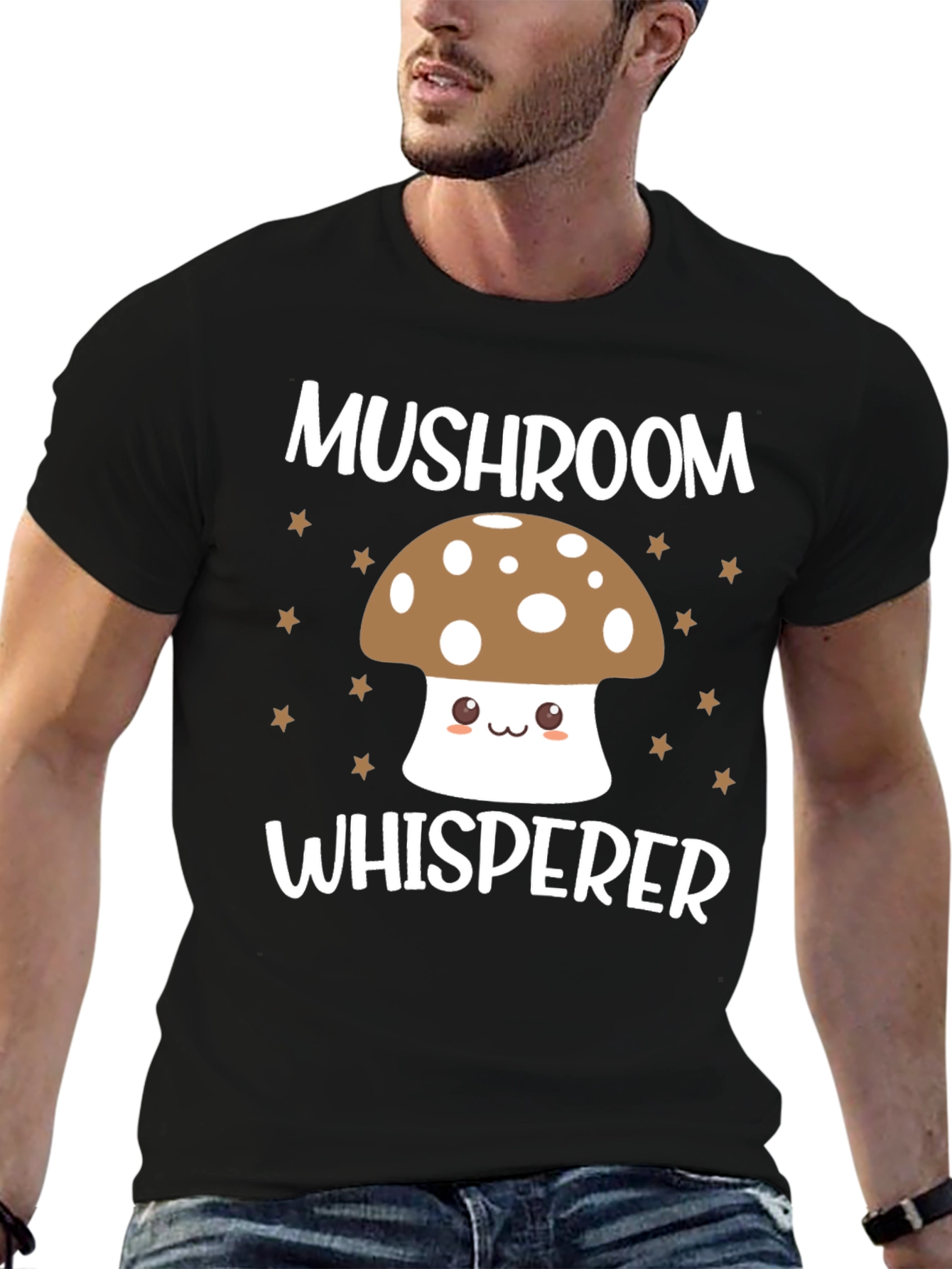 Mushroom Whisperer Graphic Tee