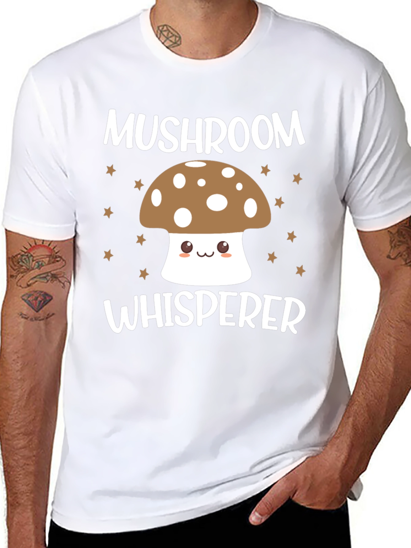Mushroom Whisperer Graphic Tee