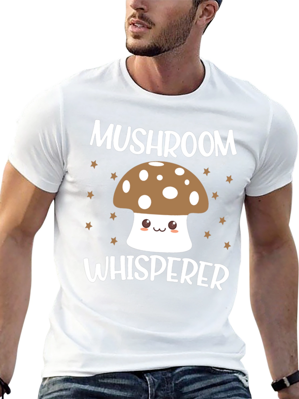Mushroom Whisperer Graphic Tee