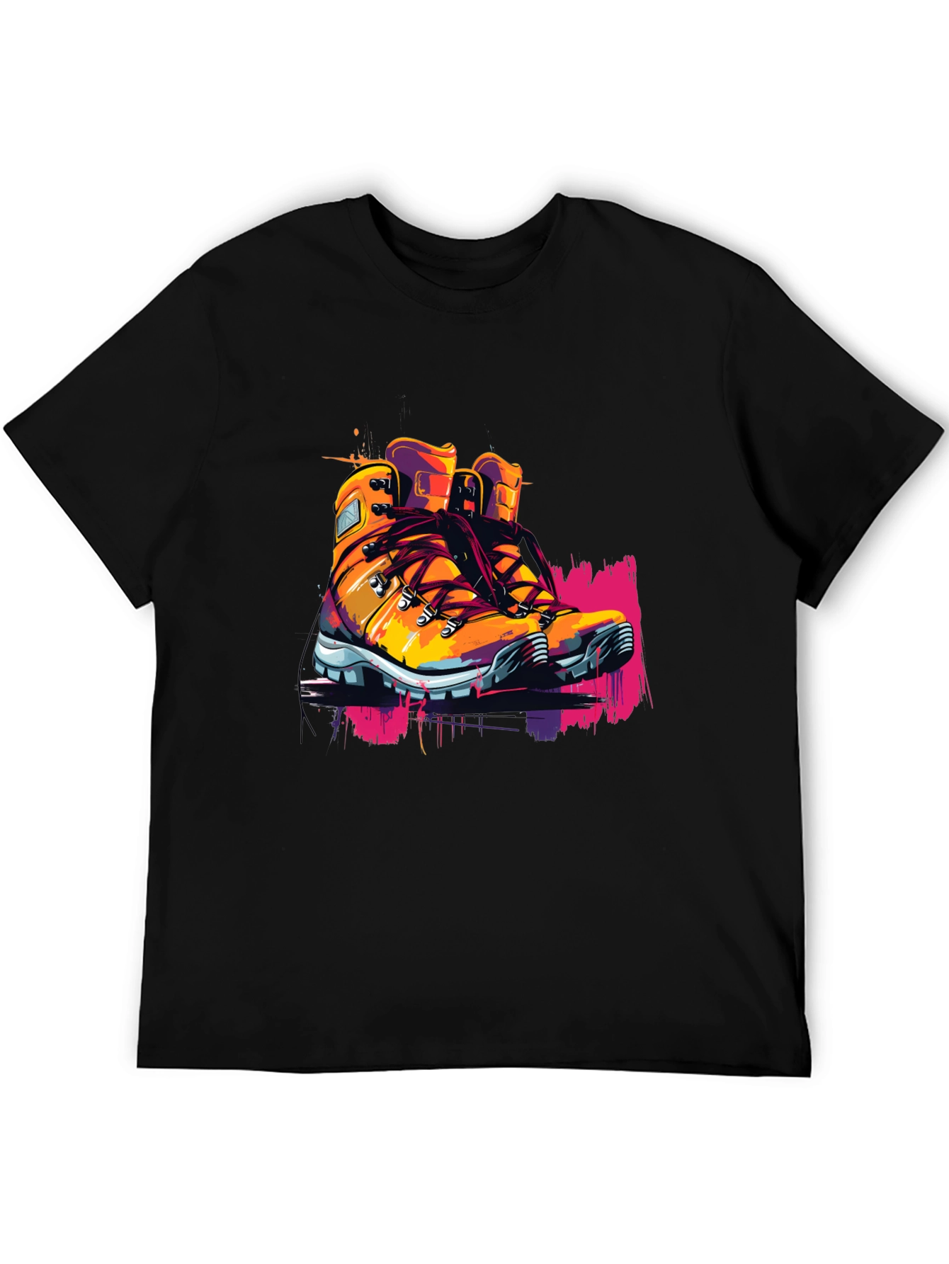 Hiking Boot Graphic Tee - Adventure Ready!