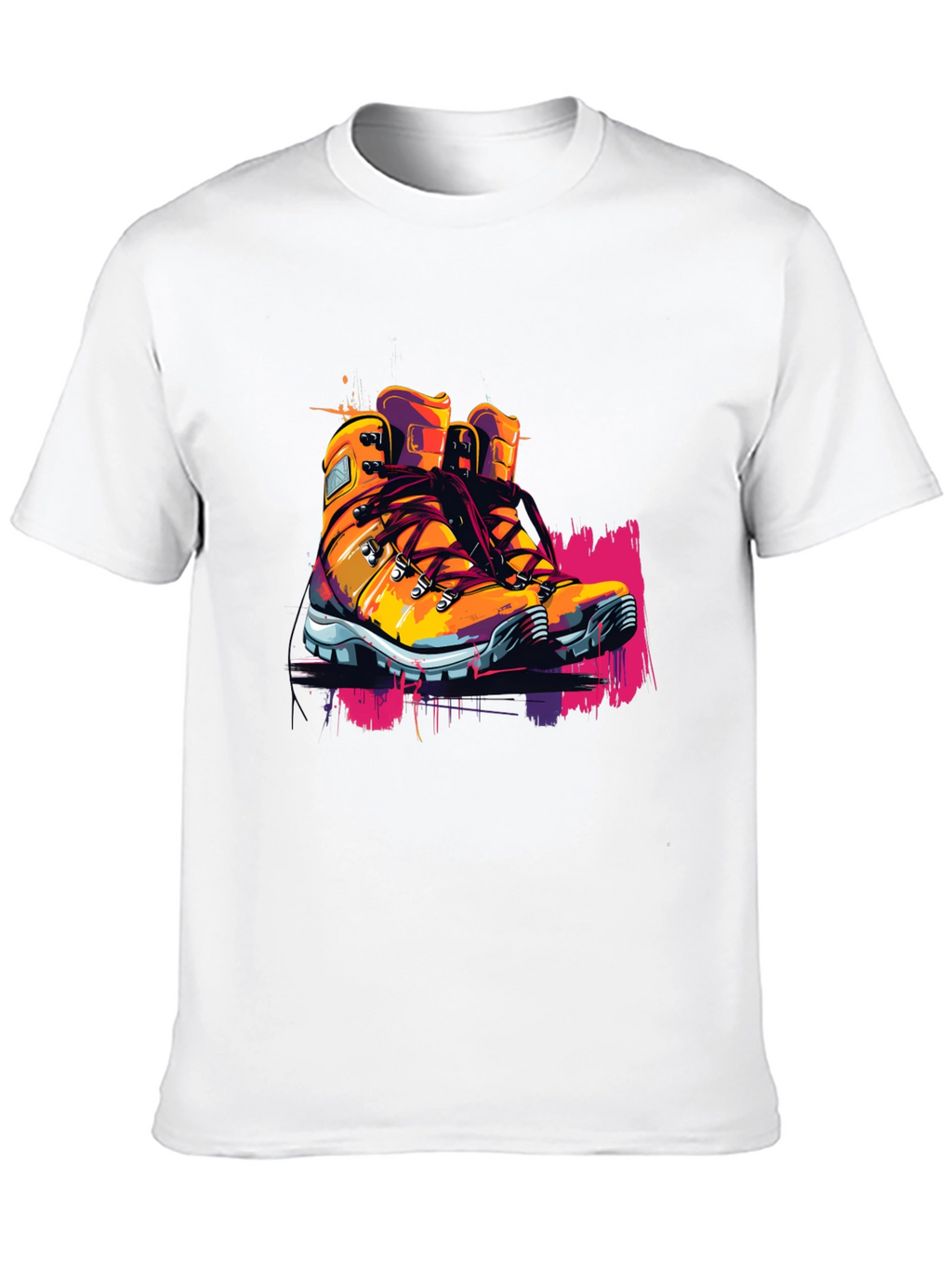 Hiking Boot Graphic Tee - Adventure Ready!
