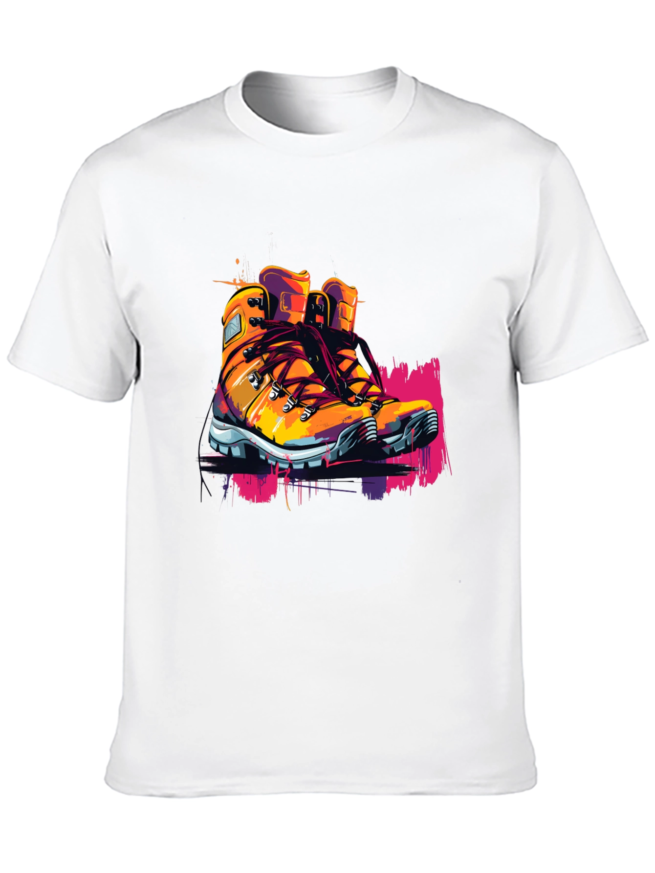Hiking Boot Graphic Tee - Adventure Ready!