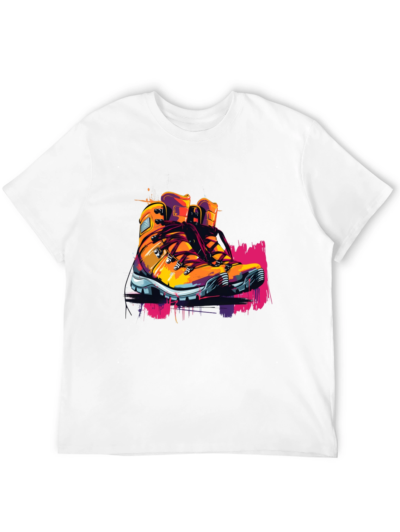 Hiking Boot Graphic Tee - Adventure Ready!