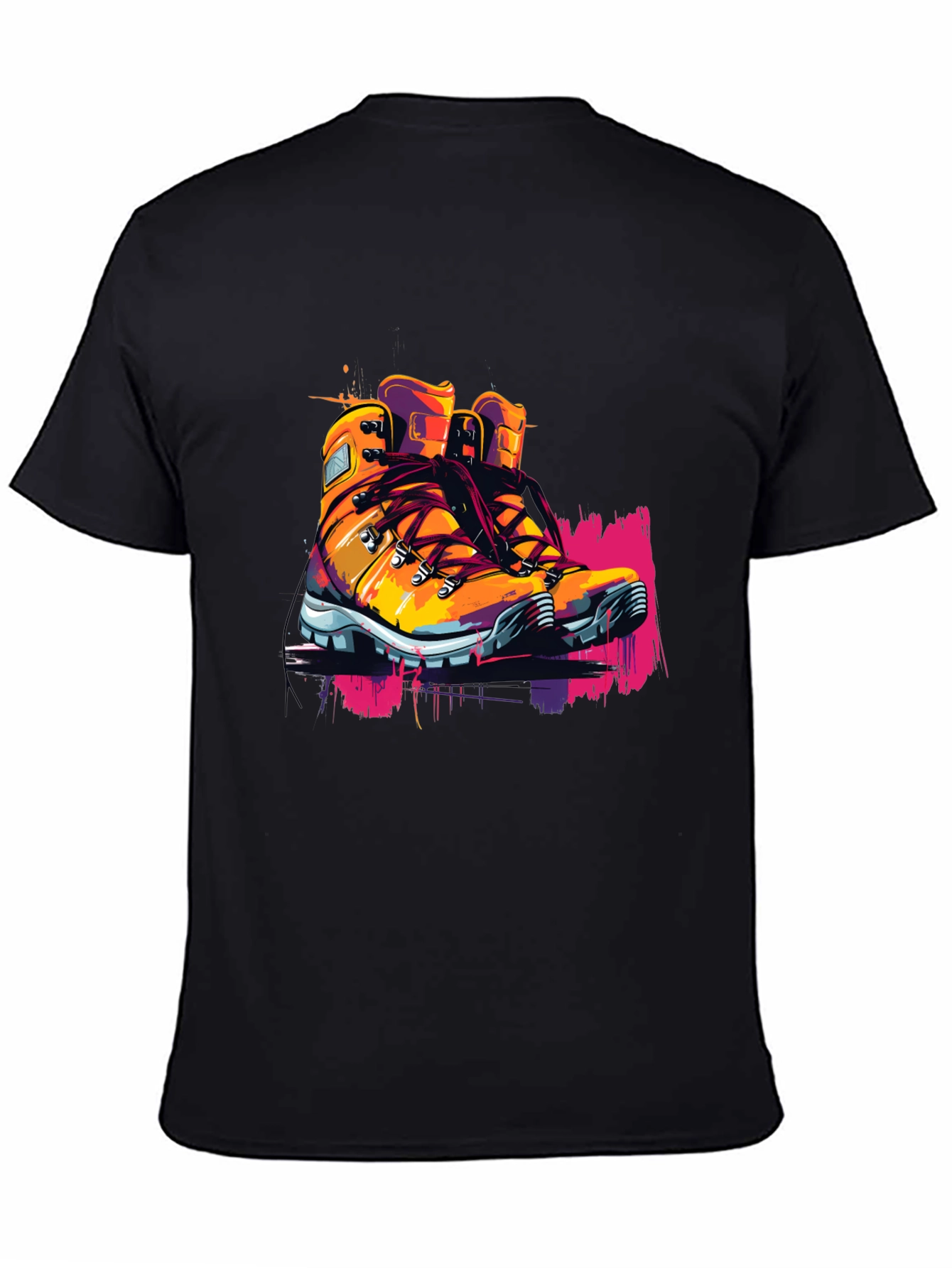 Hiking Boot Graphic Tee - Adventure Ready!