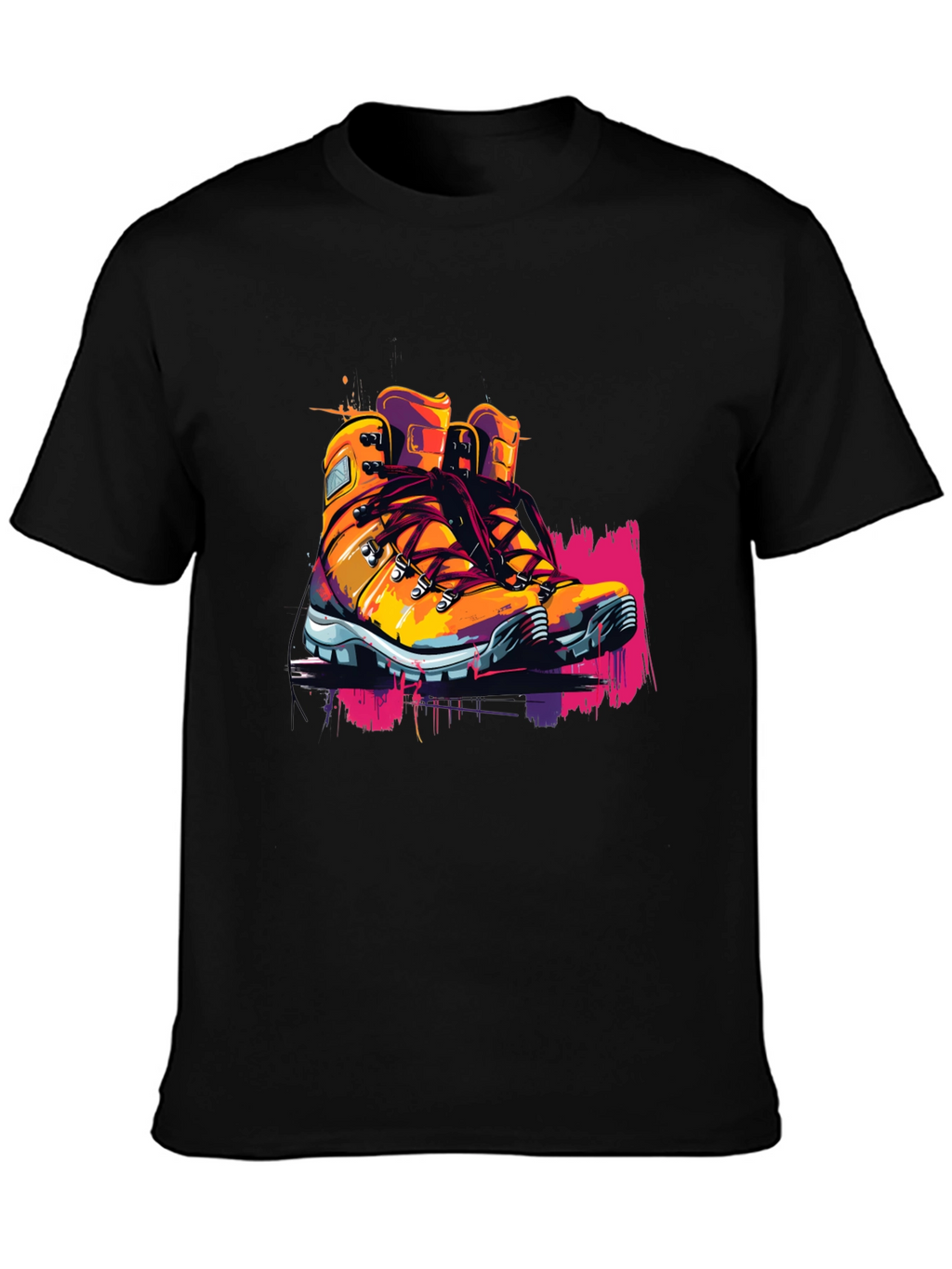 Hiking Boot Graphic Tee - Adventure Ready!