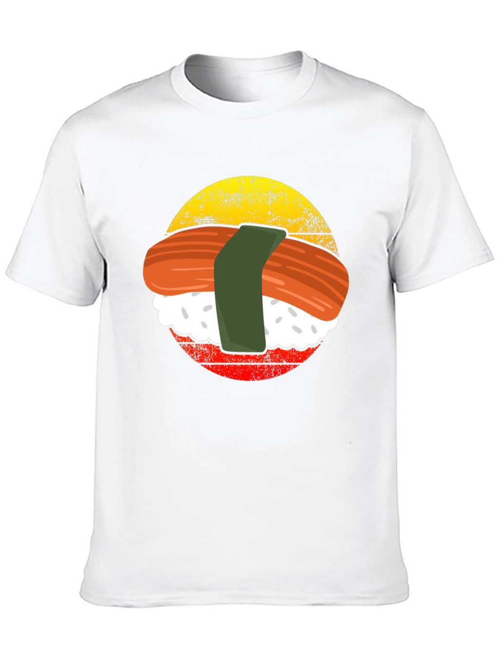 Sushi Graphic T-Shirt - Retro Style Tee