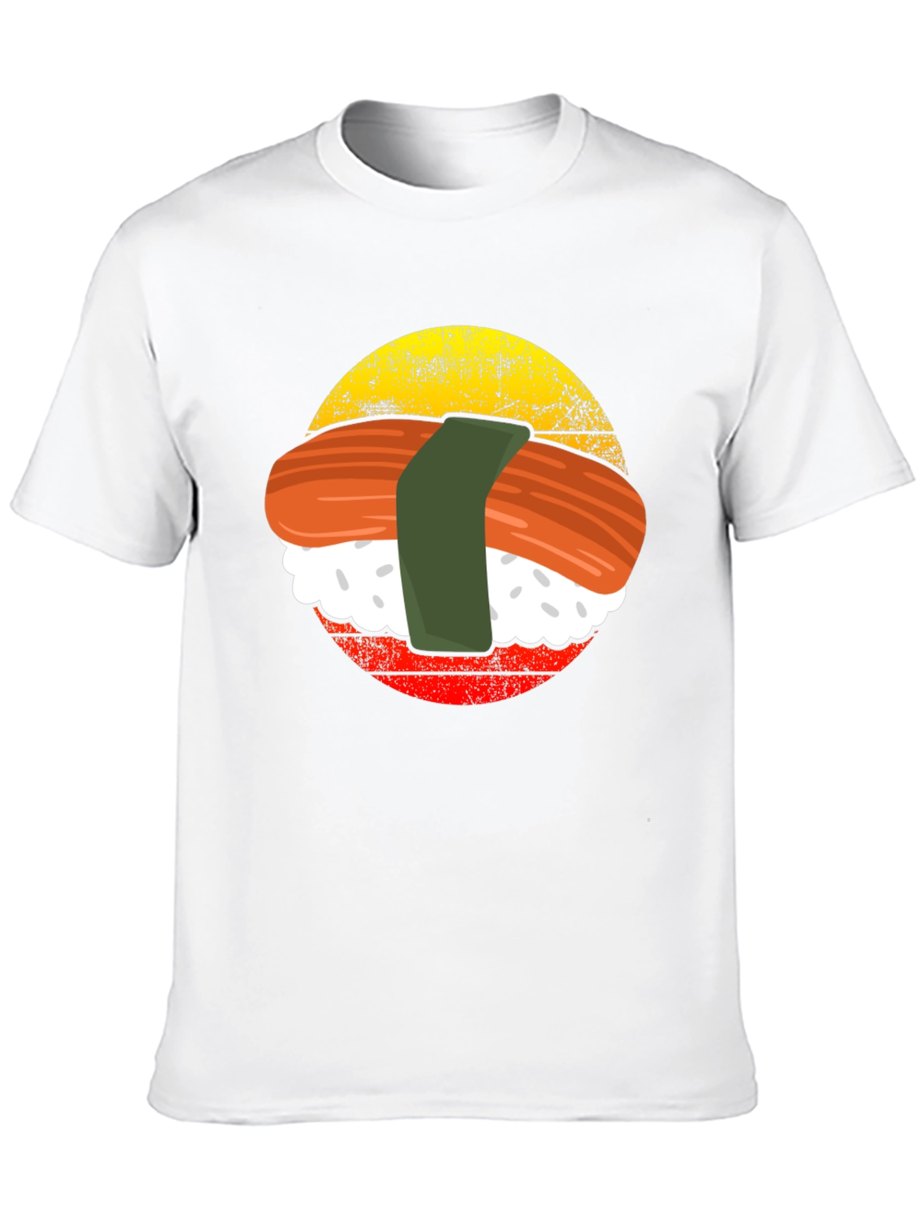 Sushi Graphic T-Shirt - Retro Style Tee