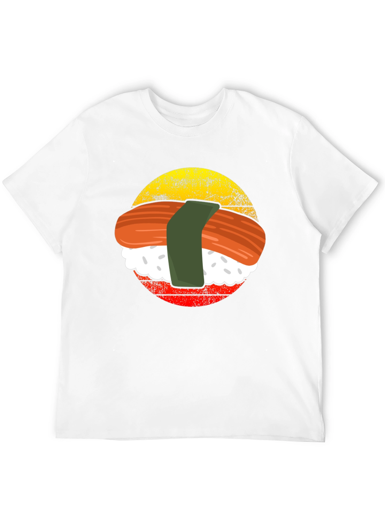 Sushi Graphic T-Shirt - Retro Style Tee