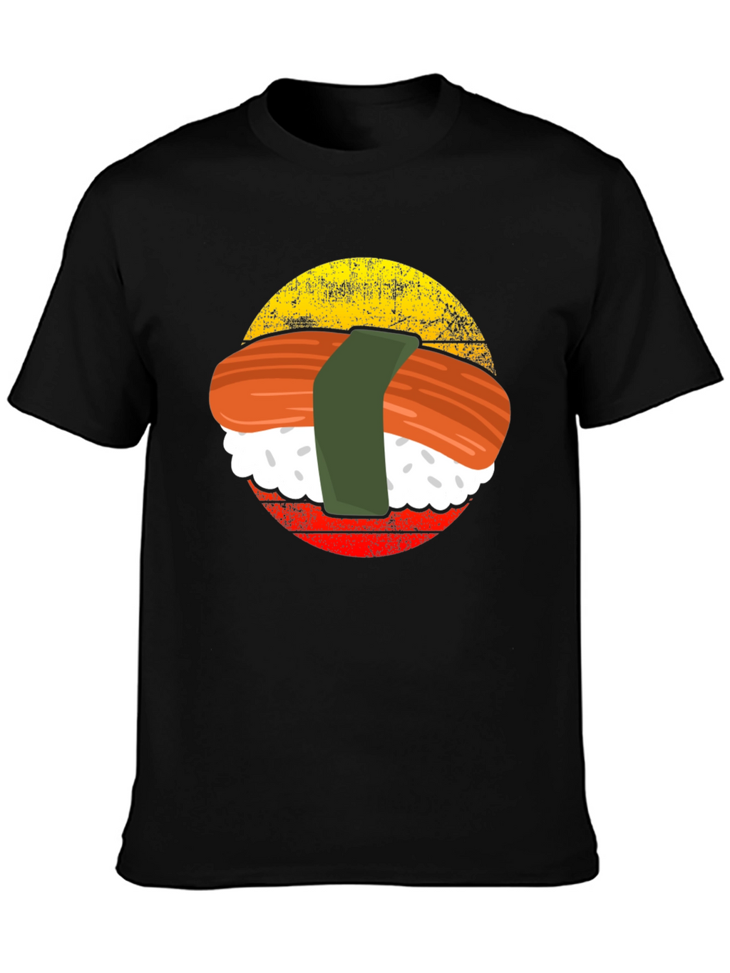 Sushi Graphic T-Shirt - Retro Style Tee