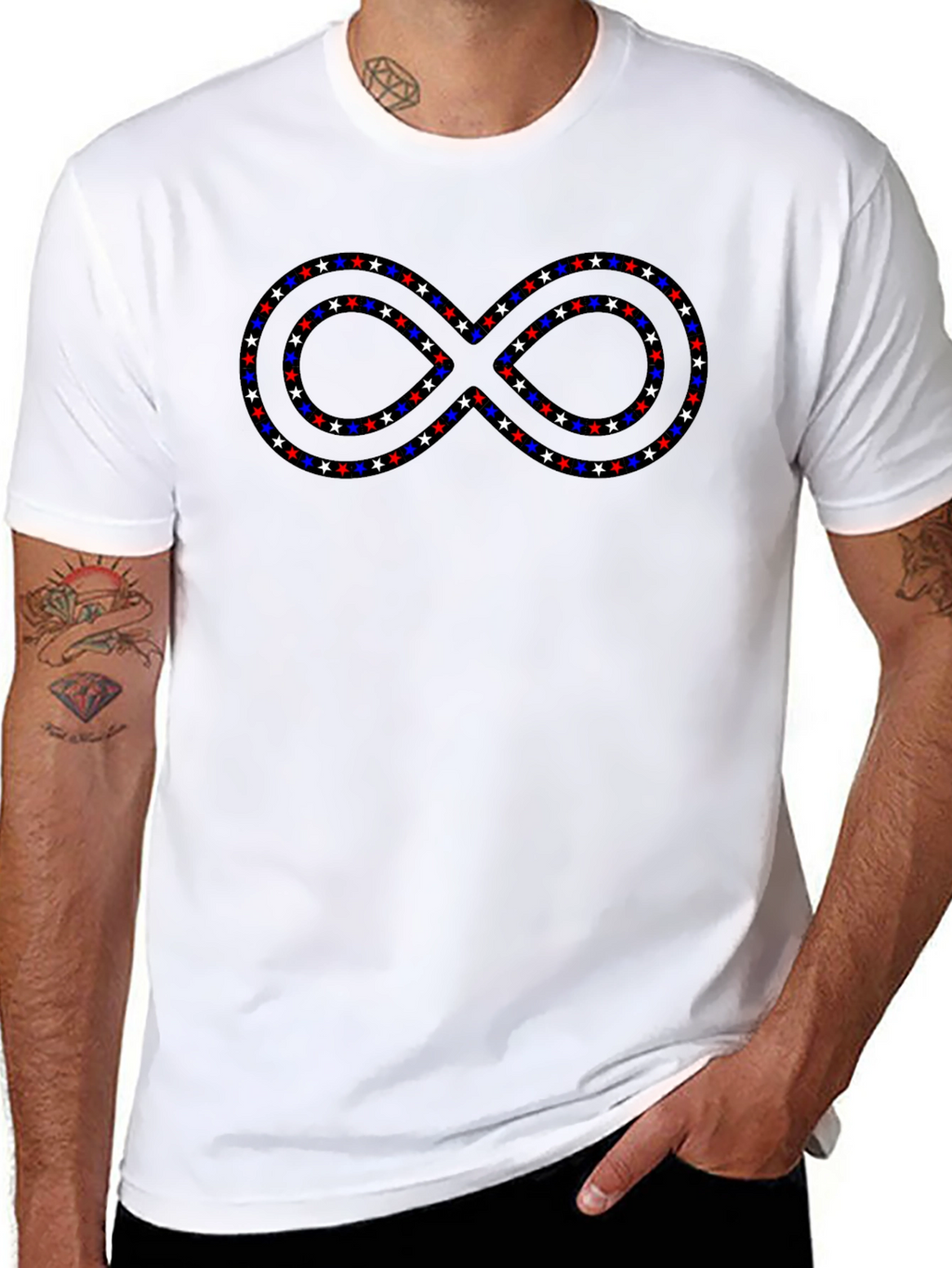 Stars Infinity Symbol T-Shirt