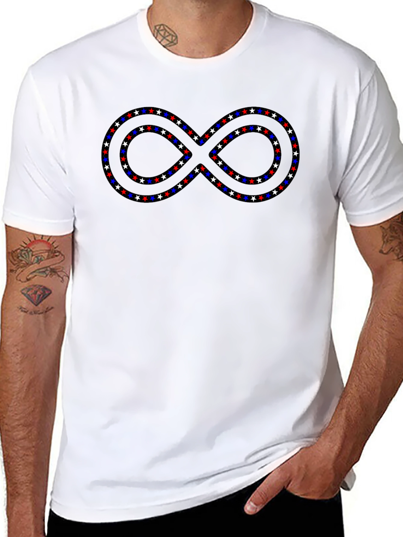 Stars Infinity Symbol T-Shirt