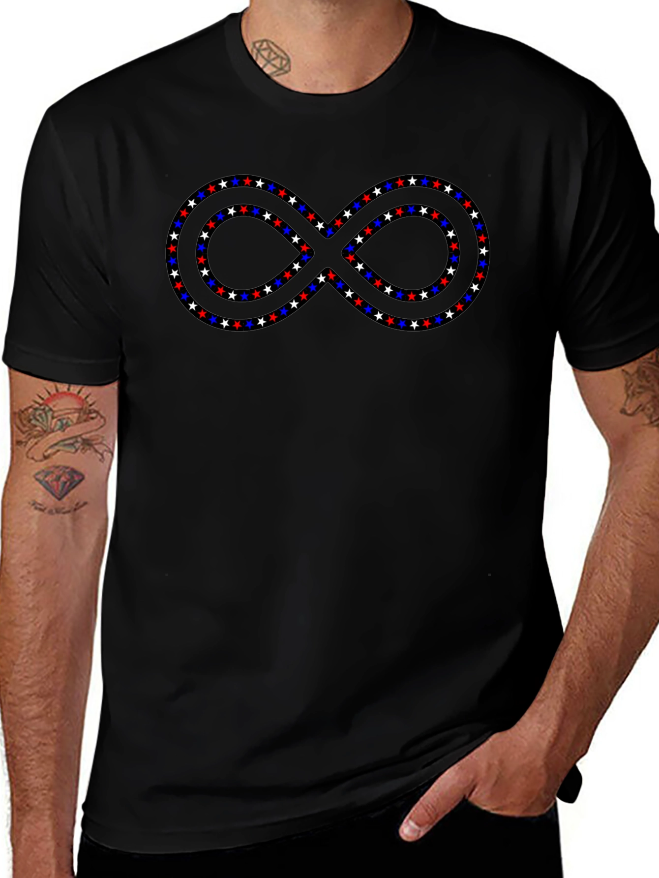 Stars Infinity Symbol T-Shirt