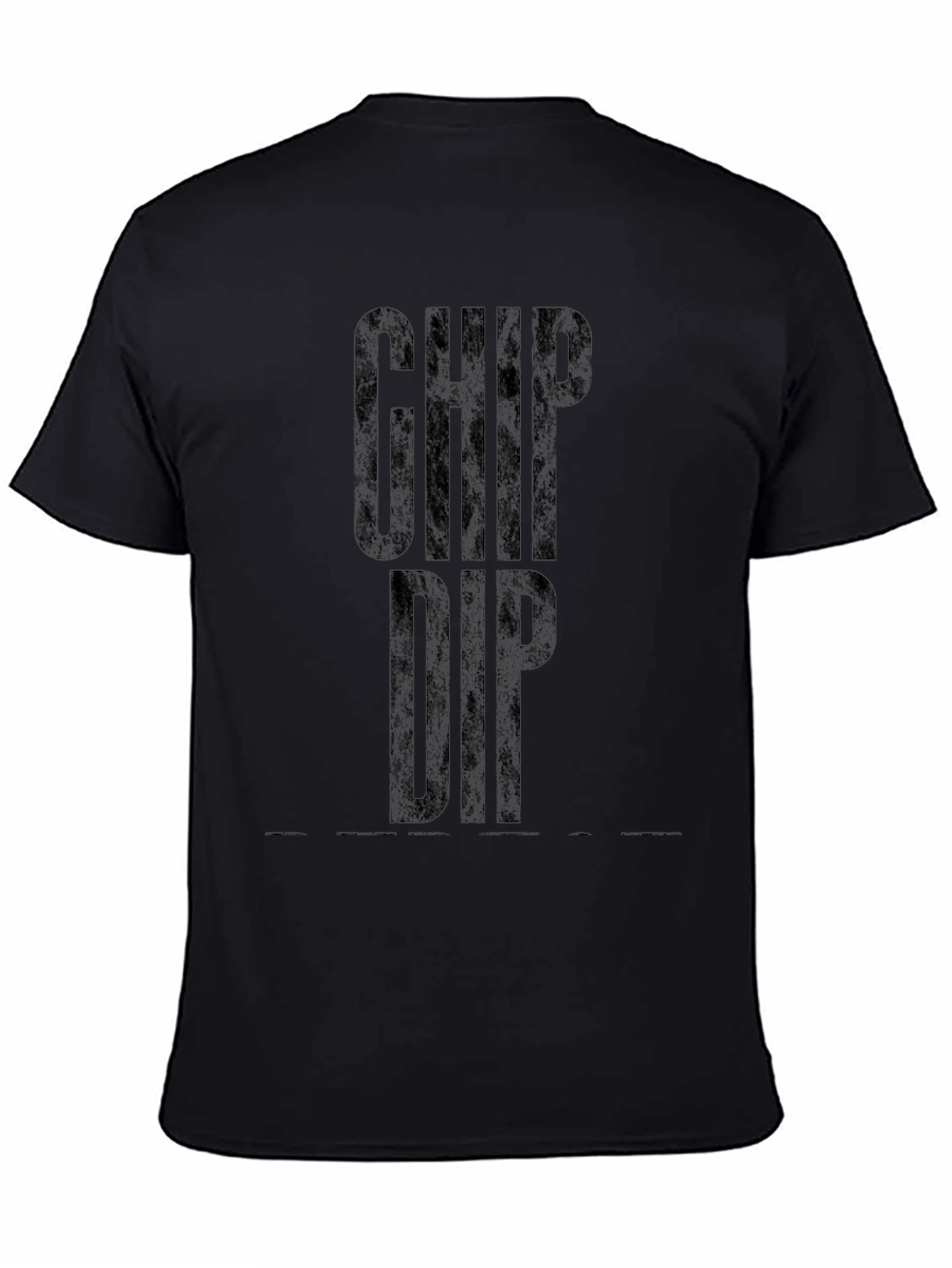Chip Dip Graphic T-Shirt - Black