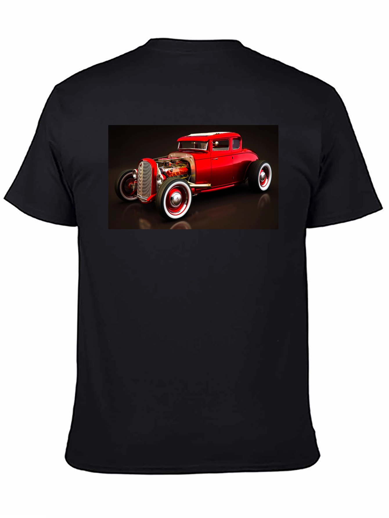Hot Rod Graphic Tee - Black