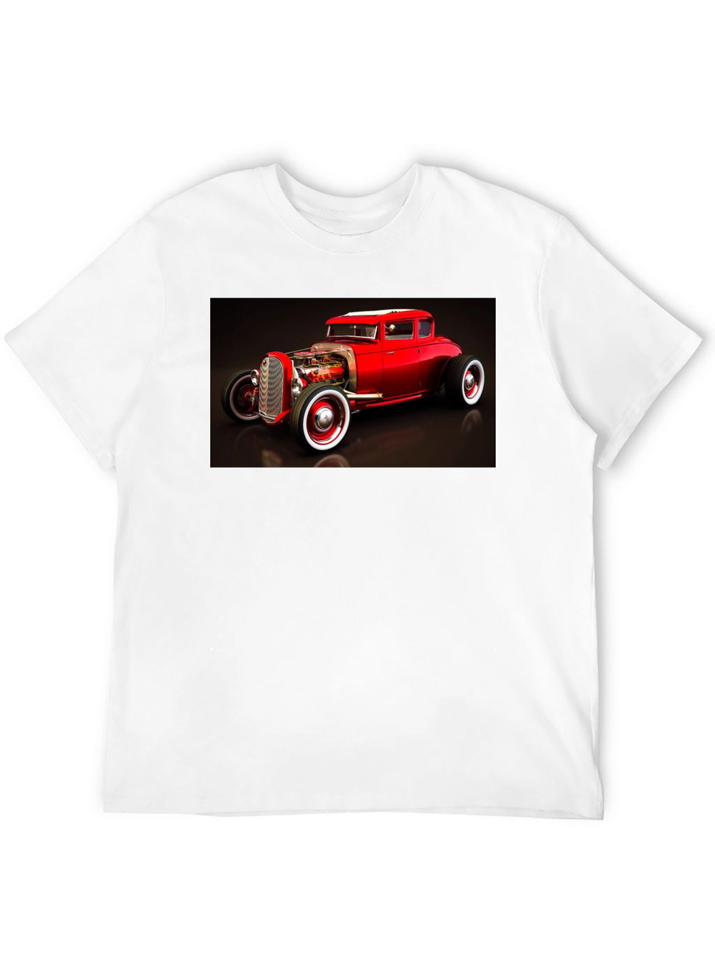 Hot Rod Graphic Tee - Black