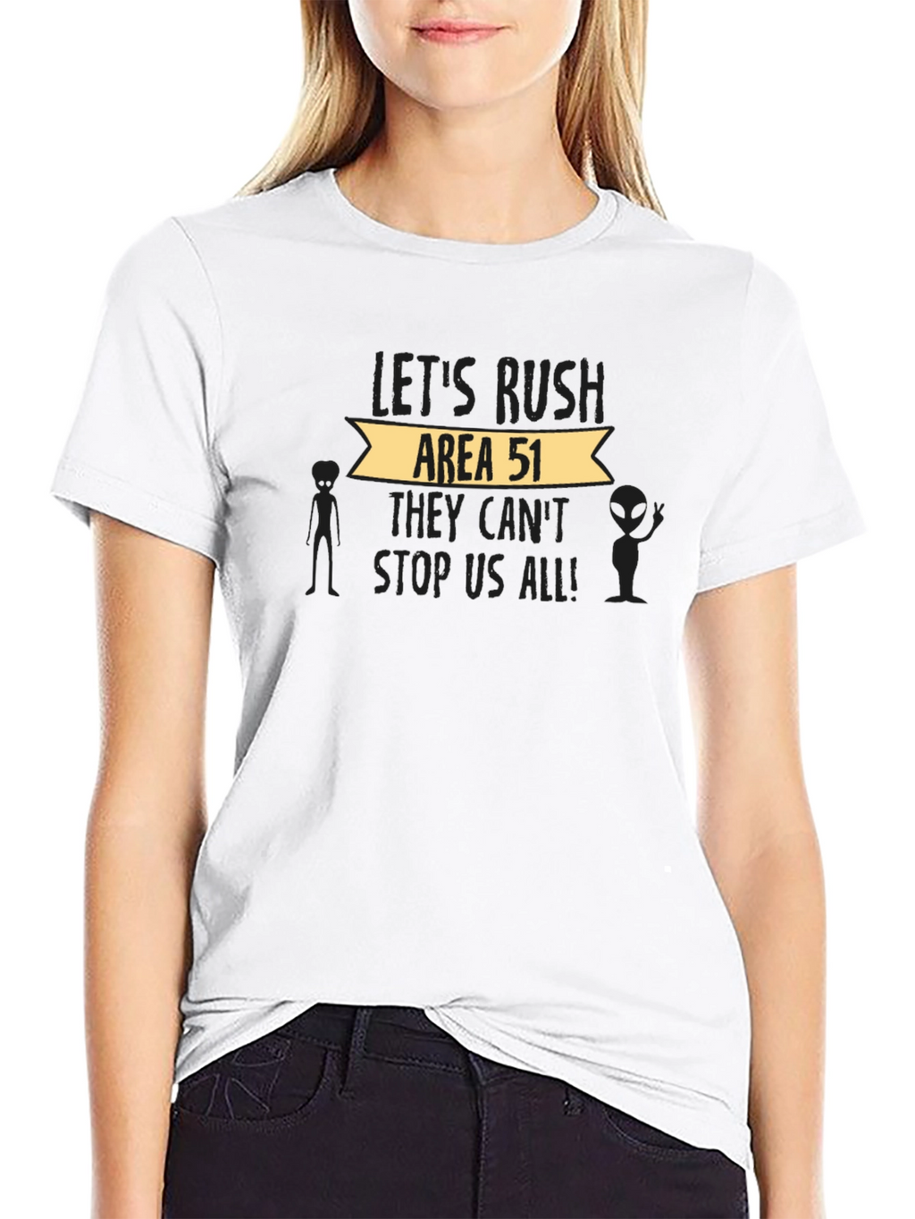 Lets Rush Area 51 T-Shirt