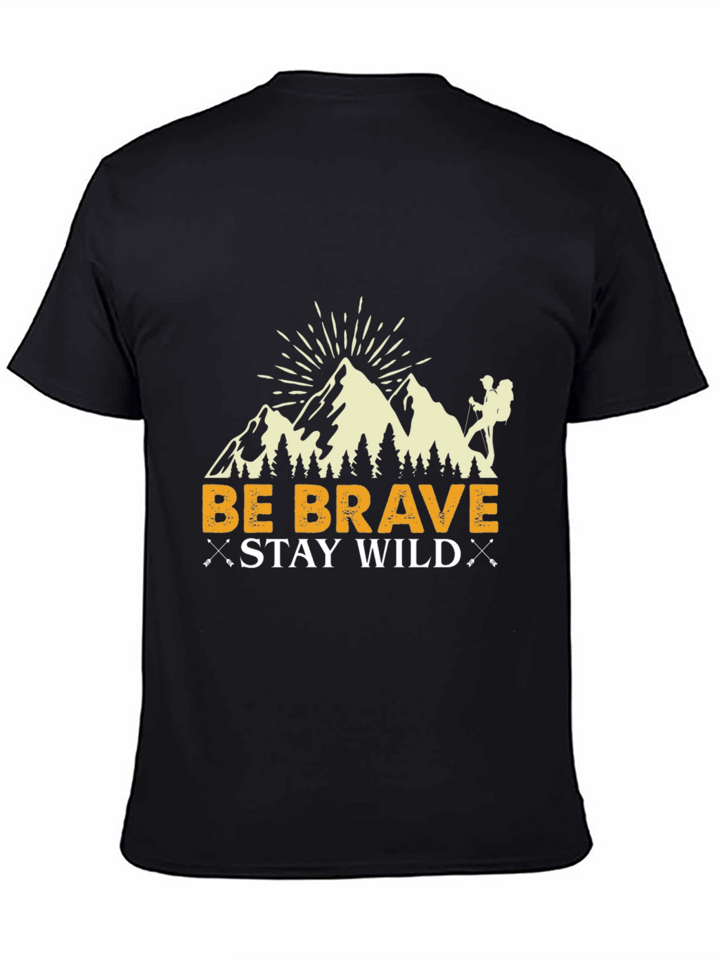 Be Brave Stay Wild Graphic Tee