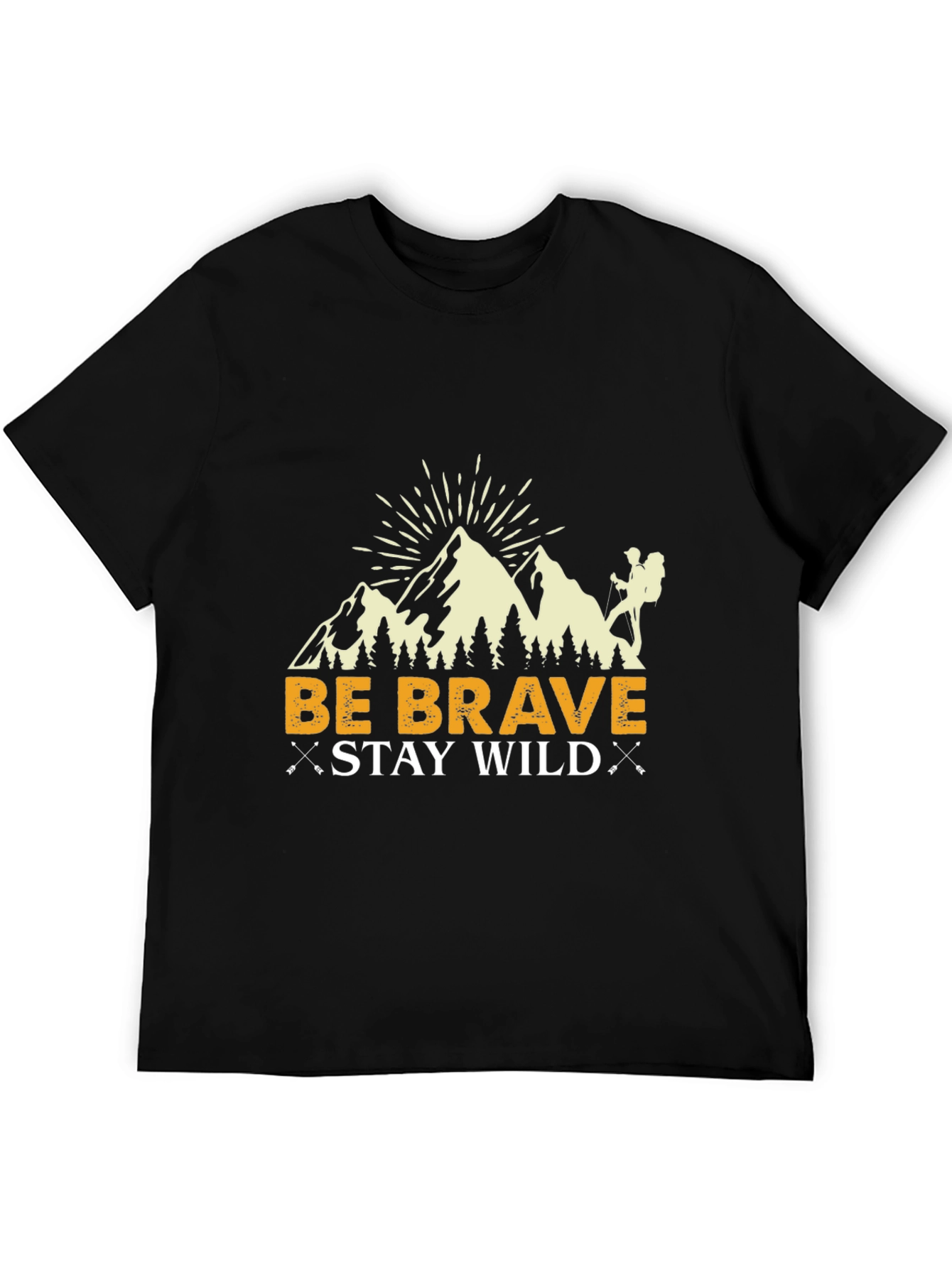 Be Brave Stay Wild Graphic Tee