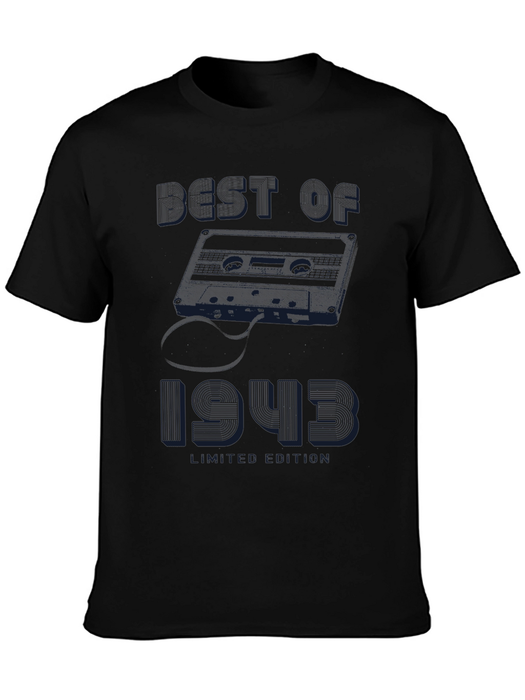 Best of 1943 Black Graphic T-Shirt