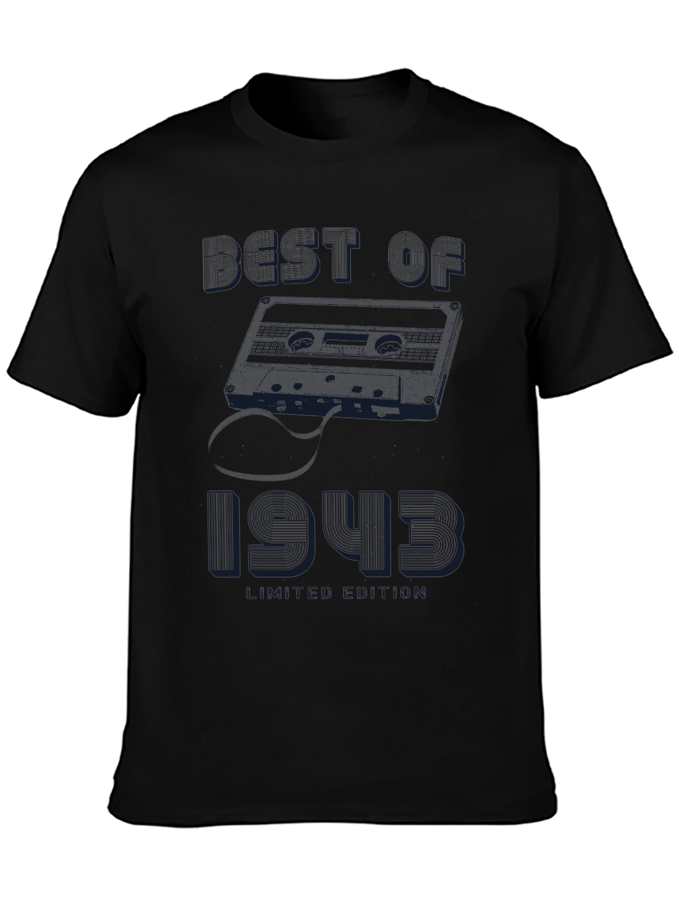 Best of 1943 Black Graphic T-Shirt