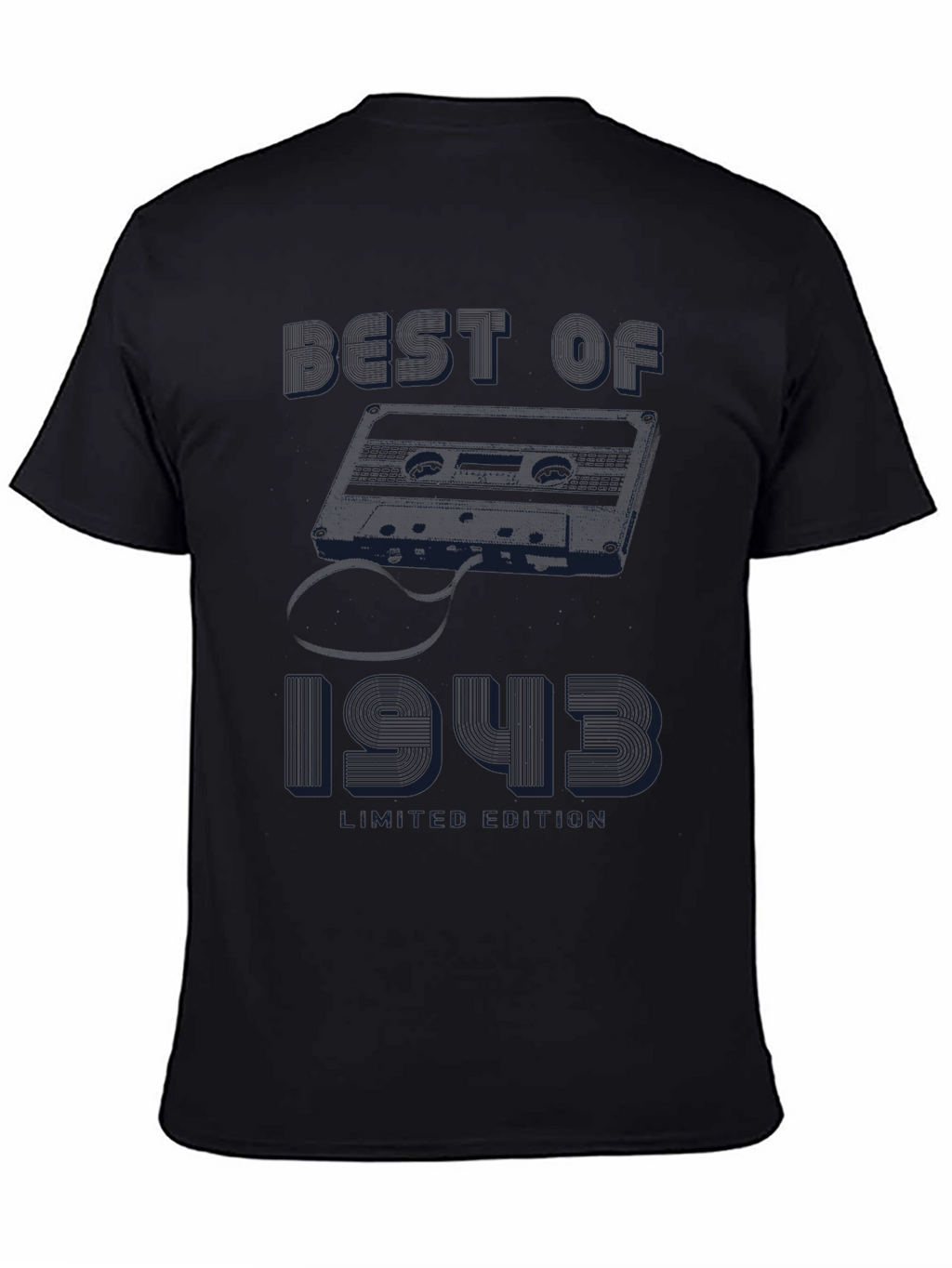Best of 1943 Black Graphic T-Shirt