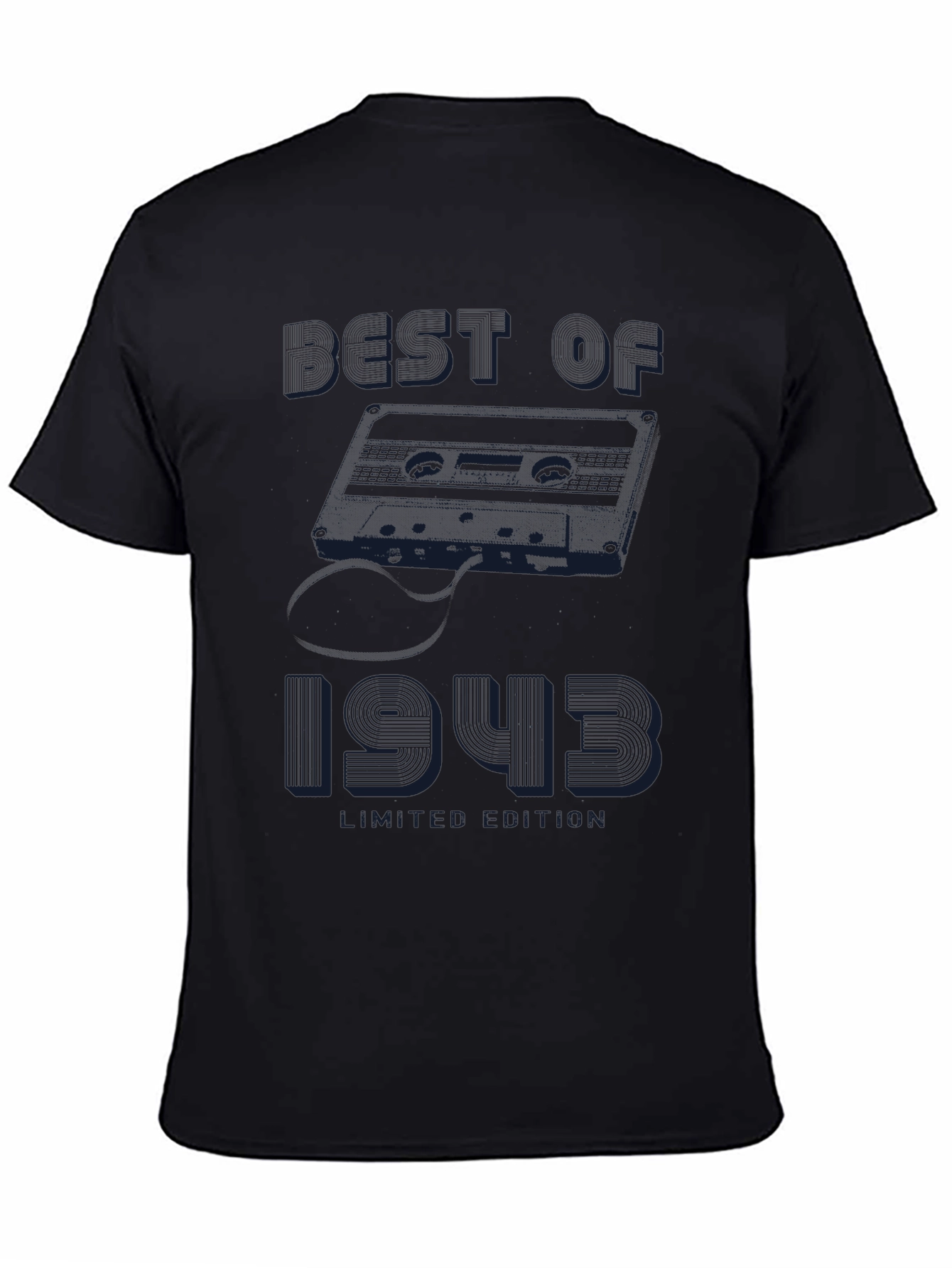 Best of 1943 Black Graphic T-Shirt