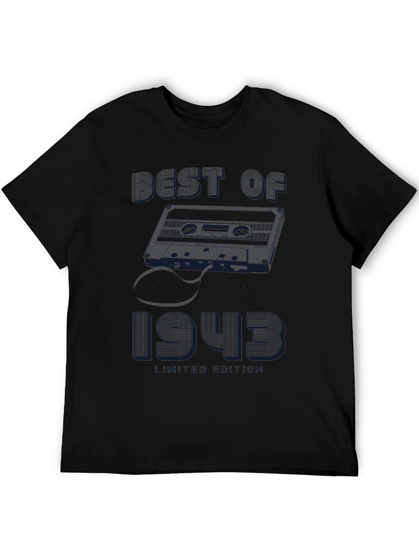 Best of 1943 Black Graphic T-Shirt