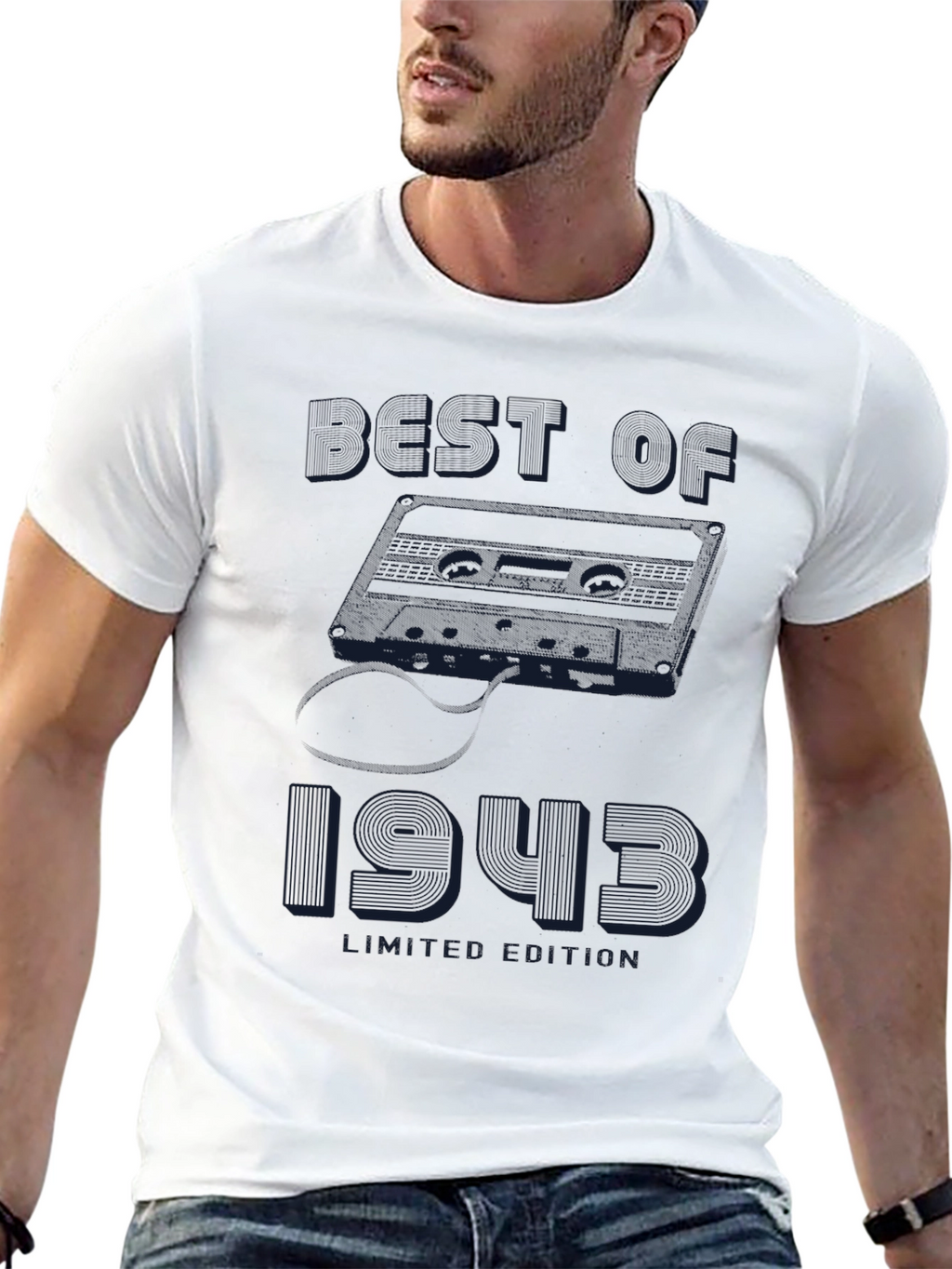 Best of 1943 Black Graphic T-Shirt