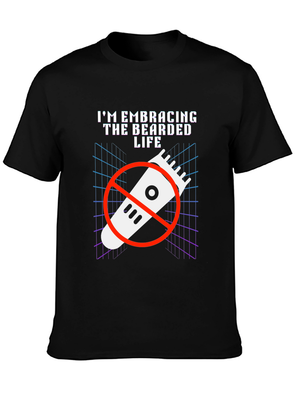 Bearded Life T-Shirt - Embrace the Beard