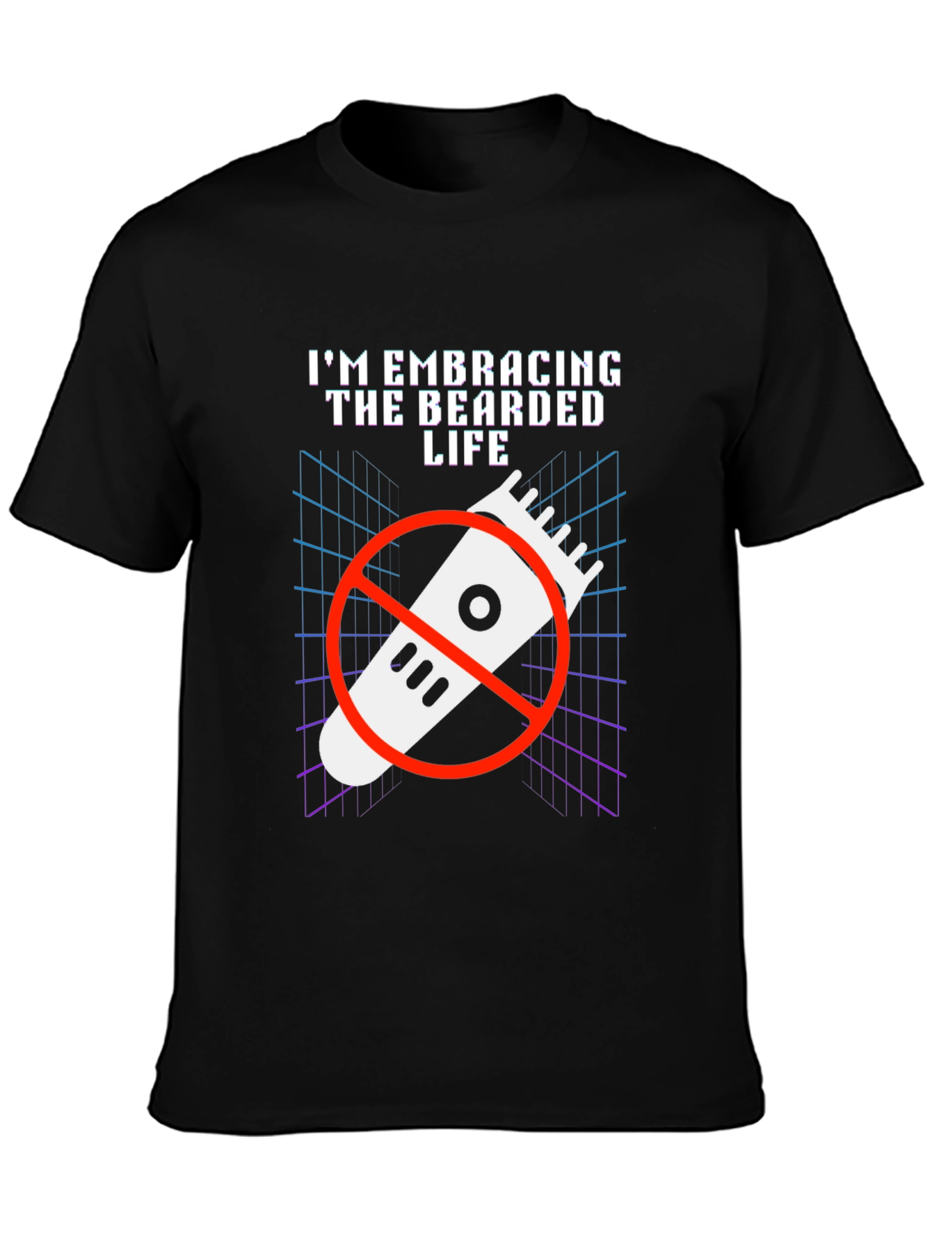 Bearded Life T-Shirt - Embrace the Beard