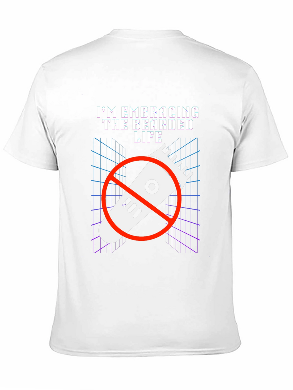 Bearded Life T-Shirt - Embrace the Beard